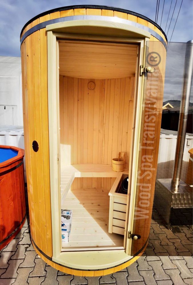 Pachet Sauna și Ciubar Plastic - Wood Spa Transylvania®️