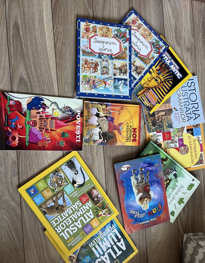 Cărți, reviste Rahan,colecție Disney pentru copii