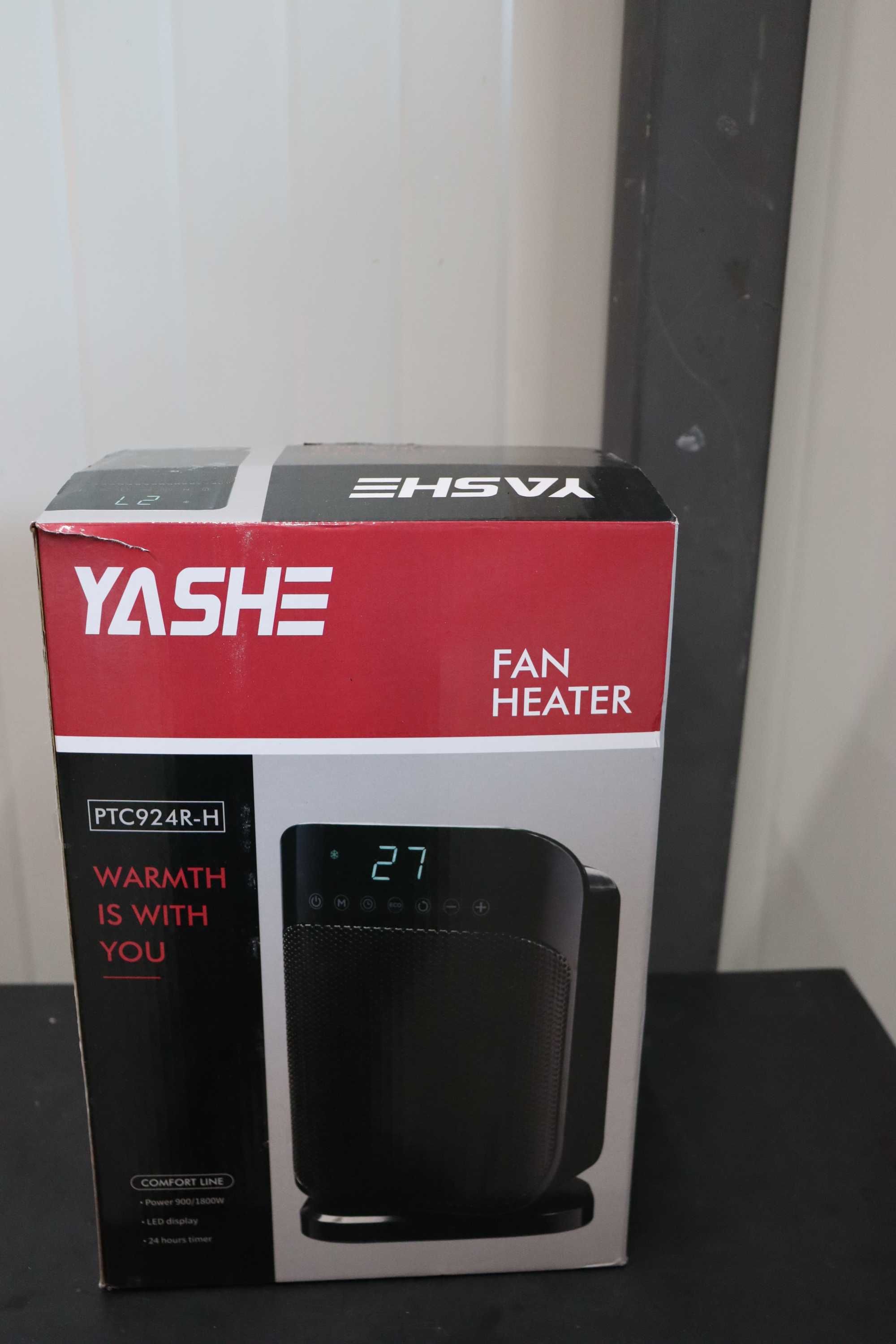 Нагреватели YASHE за вътрешна употреба, 1500W,дистанционно, 24H таймер