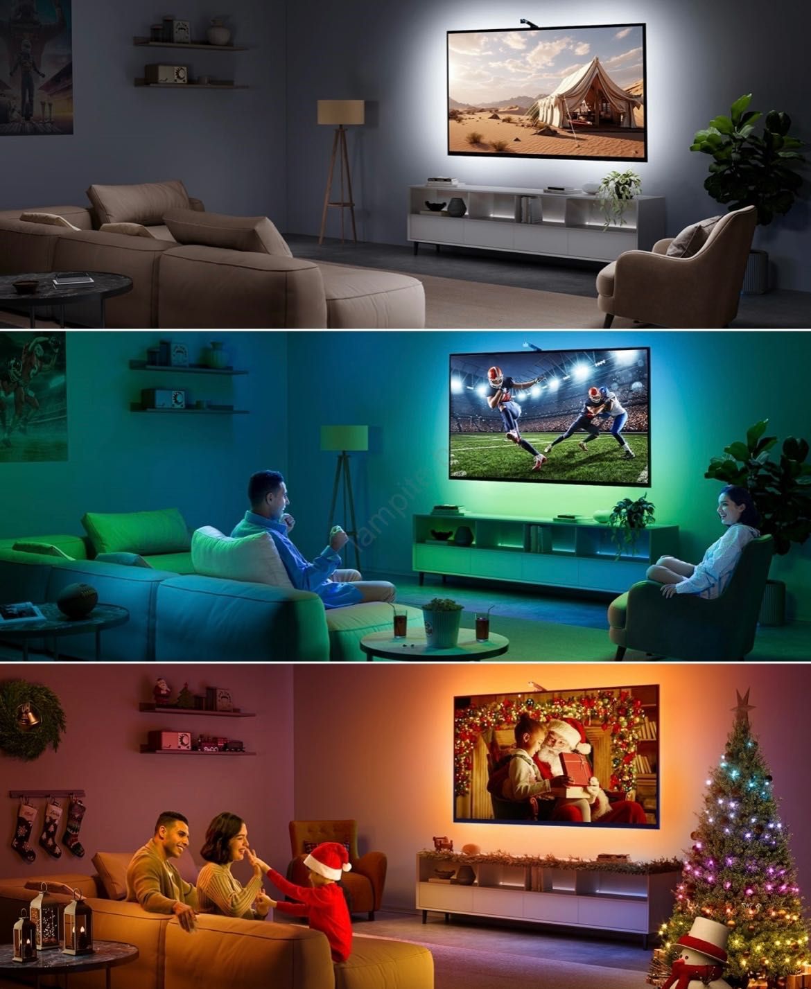 Govee TV Backlight 3 Lite TV 55-65" SMART Студийни светлини