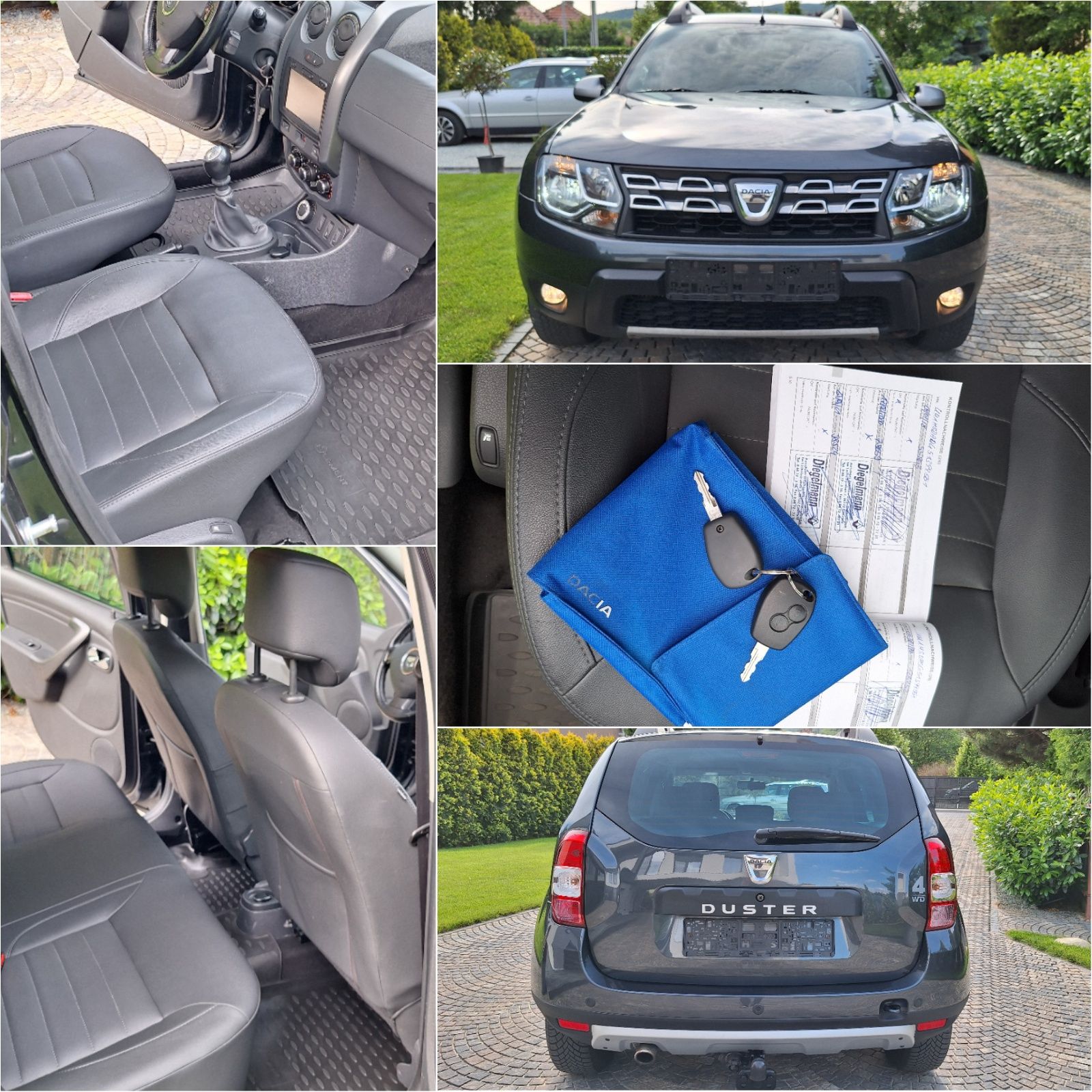 Dacia Duster 4x4 Prestige 1.5 Dci 110 CP Navi Piele Senzori Încălzire