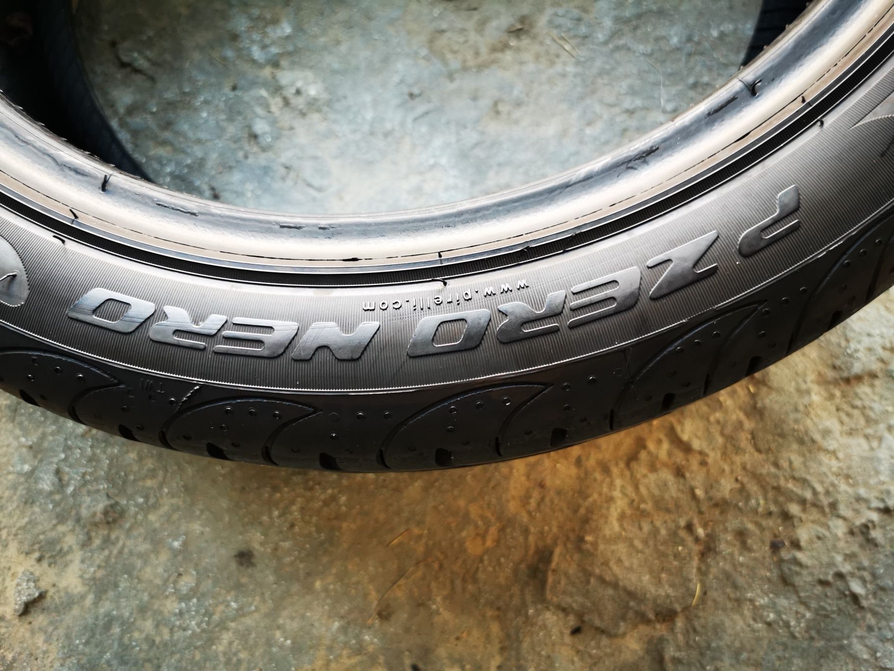 2 броя 215/45/17 Pirelli PZERO NERO дот:4820