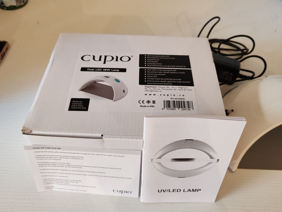 Lampa led unghii Cupio Dual Led