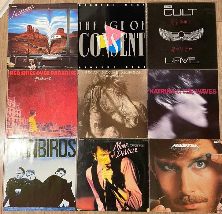 Грамофонни плочи, LP, Vinyl - западна преса