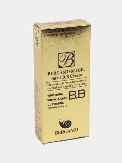 BB-Крем с муцином улитки Bergamo Magic Snail SPF 50/PA+++