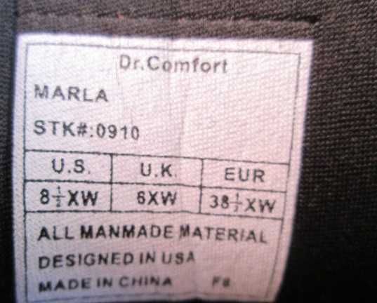 Dr.Comfort маркови обувки за предотвратяване на усложнения от диабет.