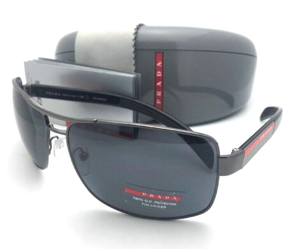 Слънчеви очила Prada - Italy Polarized Mirrored Aviator Sunglasses