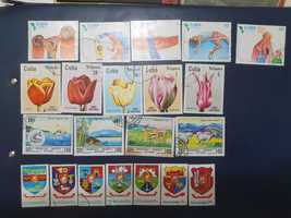 Colecție de timbre filatelice, anii '70-'90