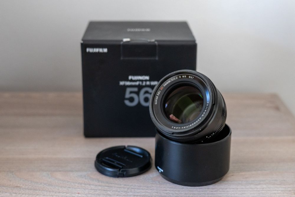 Obiectiv Fujifilm 56mm f1.2 WR (varianta nouă)