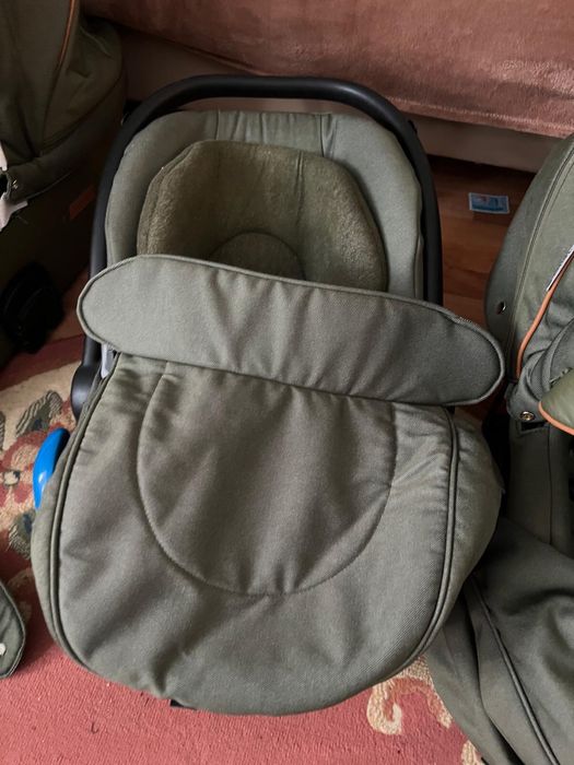 Carucior 3 in 1 cu landou si scoica Adamex Massimo