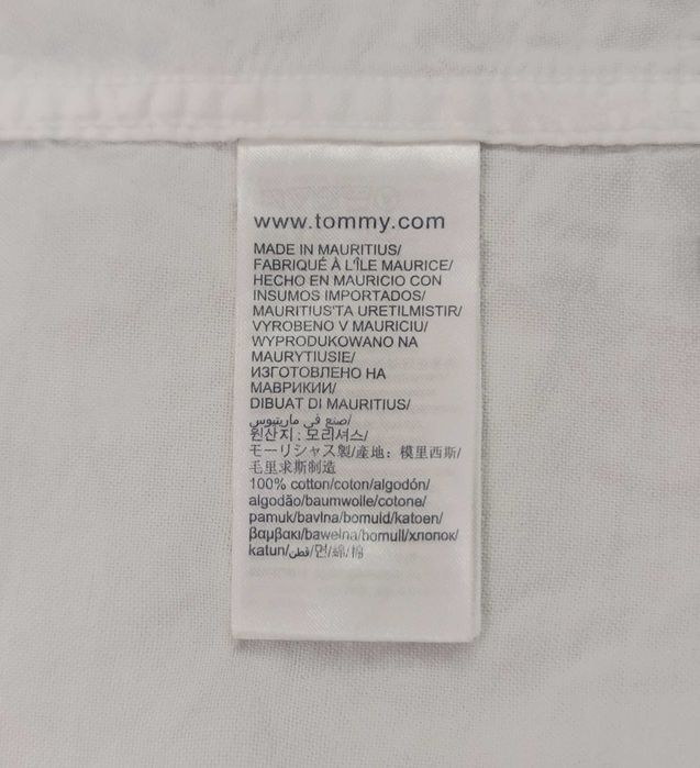Camasa Tommy Hilfiger White Regular