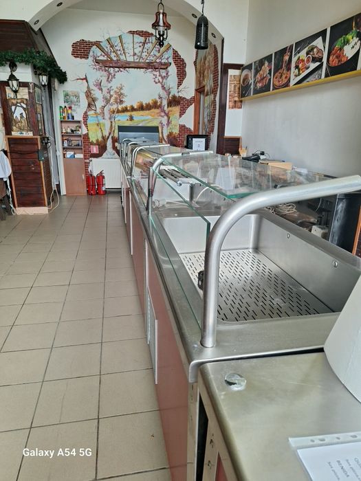 Vând linie+reclama luminoasa