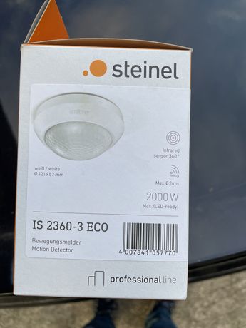 Senzor de mișcare de exterior STEINEL IS2360 ECO IP54
