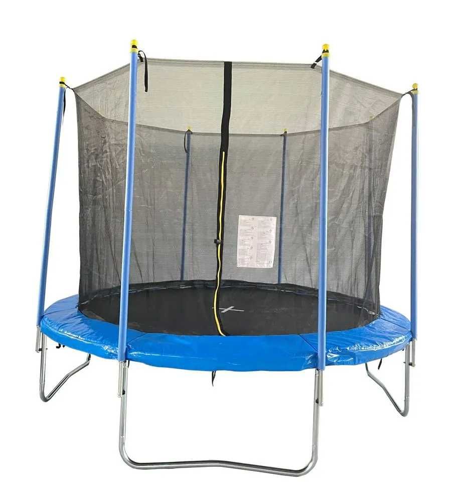 Trambulina fixa cu plasa de protectie 305x258 cm