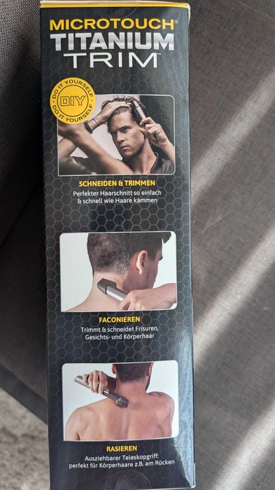 Set aparat de tuns si ras Titanium Trim