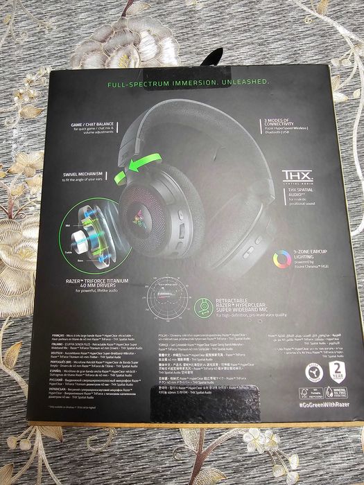 Kraken V4 Wirelless Gaming Hedset