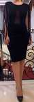 Rochie de seara midi neagra