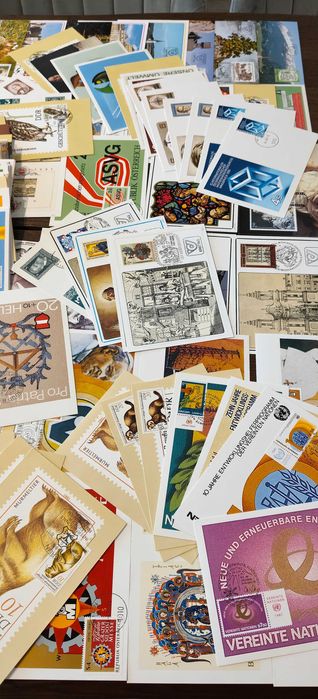 Carti postale anii 77' - 90' - Germania - Vatican - Geneva -  e.t.c