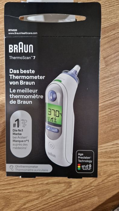 Ушен термометър Braun Thermoscan7