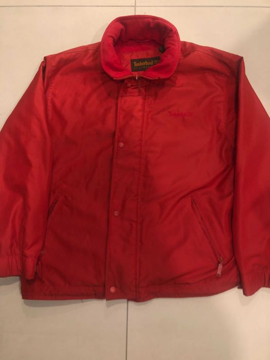 Geaca iarna Timberland, dublata cu polar, ca noua, mar. L