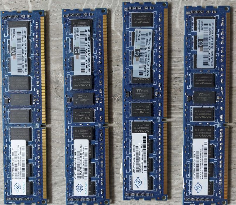 Сървърна памет 2GB RAM DDR3-1333 REGISTERED ECC