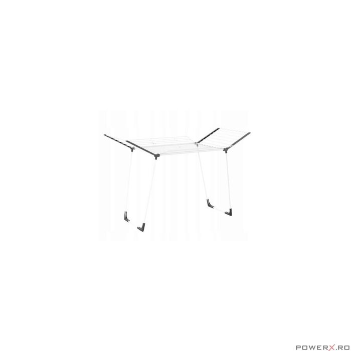 Uscator de rufe metalic, 4 aripi pliante, suport umerase, 27m, Sepio