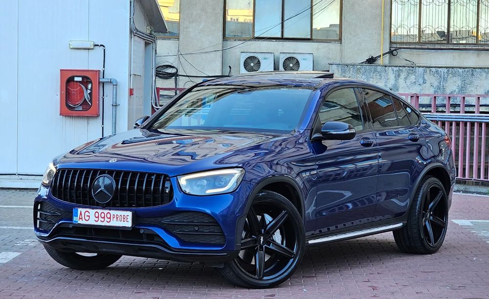 Mercedes-Benz GLC Coupe 2020 2.0 Diesel AMG Line Trapa Burmester Front Side Line Assist Piele