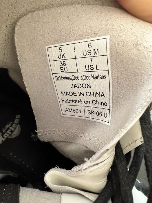 Dr Martens оригинал 38 р-р белые