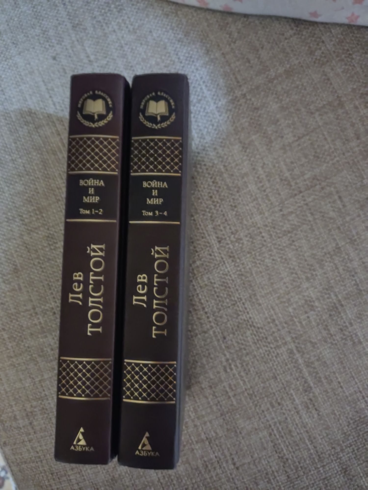 Книги. Война и Мир в двух томах