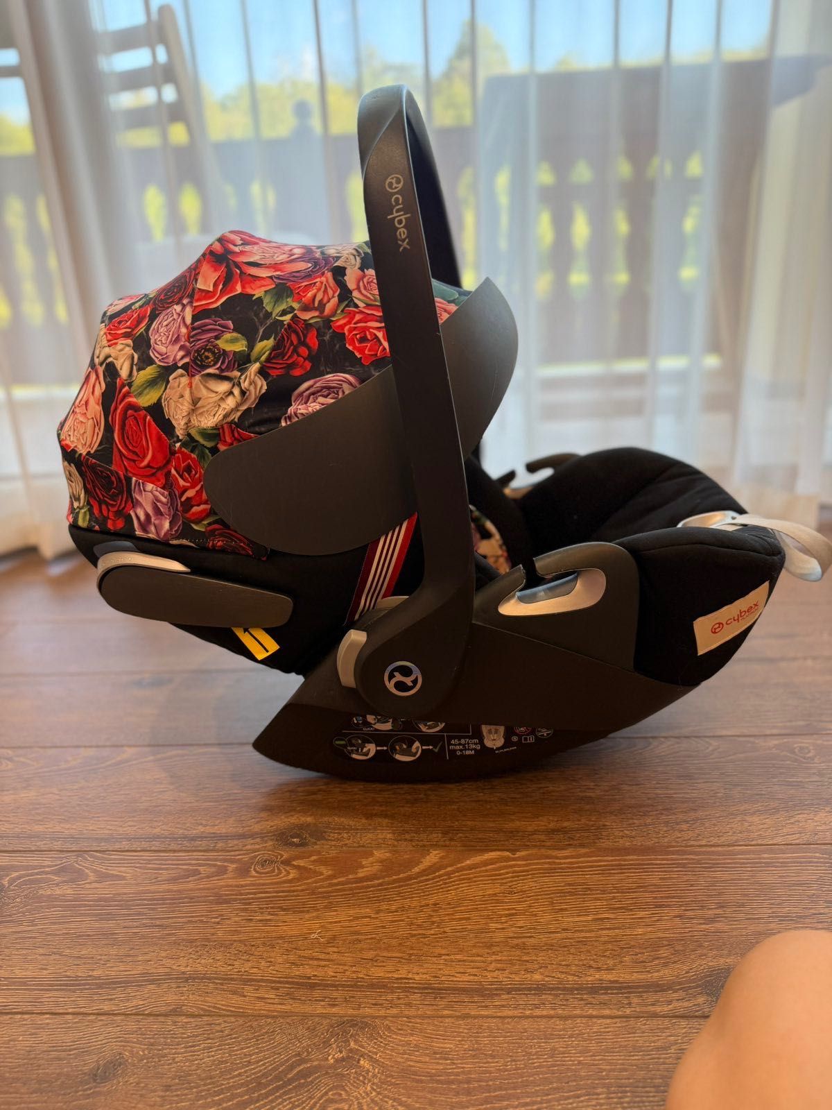Стол за кола Cybex Cloud Z i-size Spring Blossom