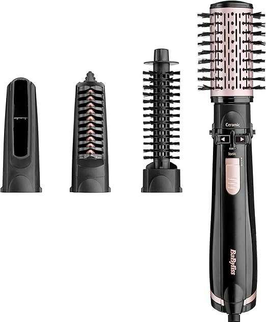 Електрическа четка за коса BaByliss AS200E, Въртяща, 1000W , Cool-Shot