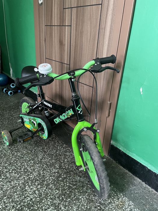 Детско колело с помощни колела