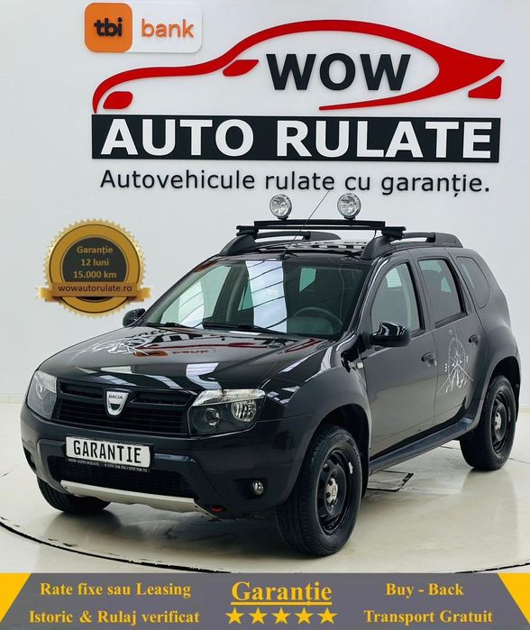 Dacia Duster 2013 1.6I E5 GARANTIE 12 LUNI Rate Avans 0 Doar cu Buletinul