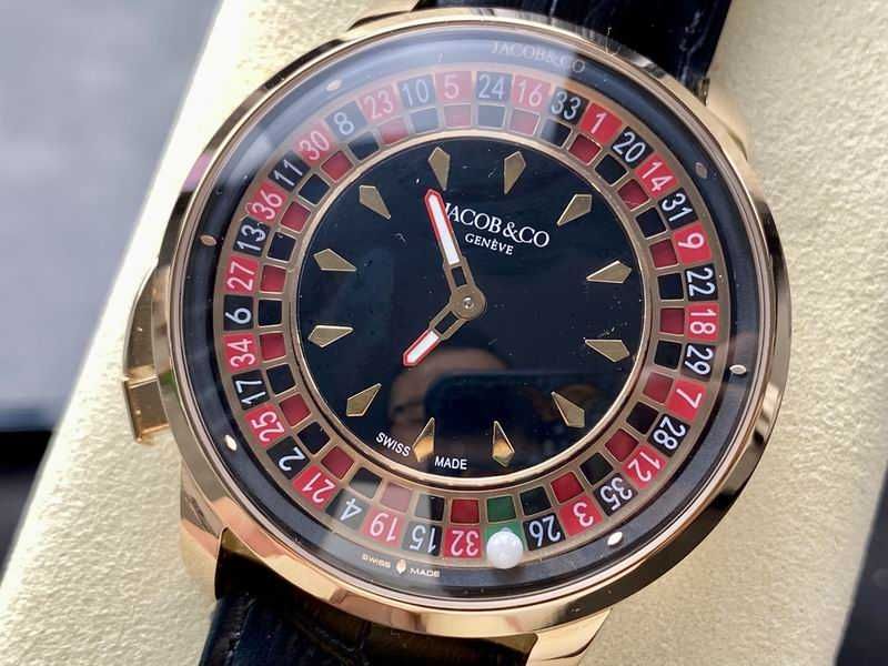 Кварцов мъжки часовник Jacob & Co. Casino Tourbillon