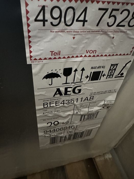 Cuptor incorporabil AEG