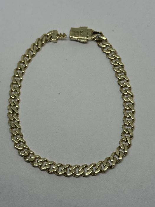 златна мъжка гривна 8.32гр 14к 585