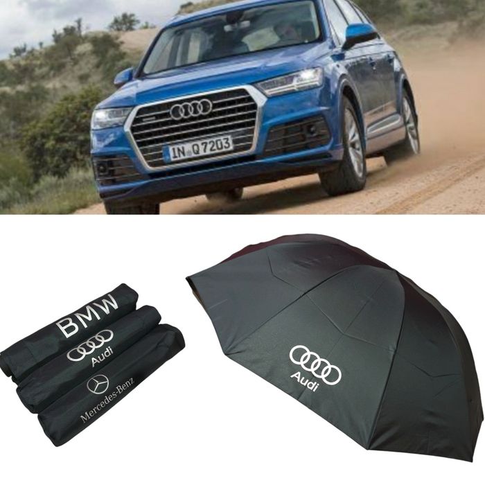 сгъваем чадър полуавтоматичен ветроустойчив  AUDI/BMW/MERCEDES