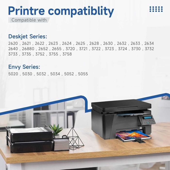 DRPRINTON 304XL Мастилени касети - 2 броя (черна и трицветна) за НР
