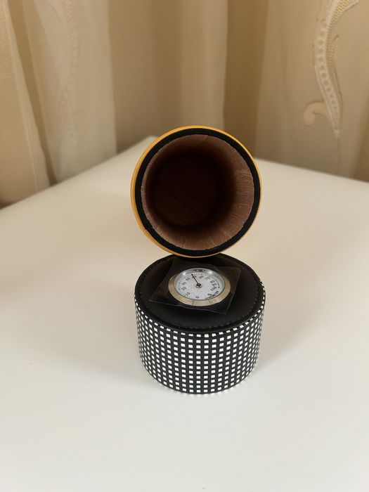 Преносима кожена кутия за пури (хумидор) Cohiba – за 5–6 пури