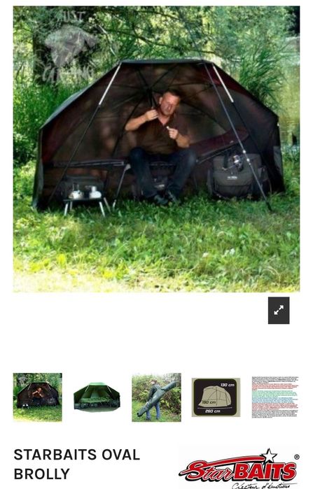 Cort Oval brolly Starbaits stare f buna