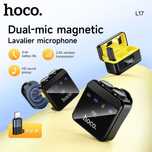 Hoco L17 Dual-Mic — беспроводной двойной микрофон. Есть доставка