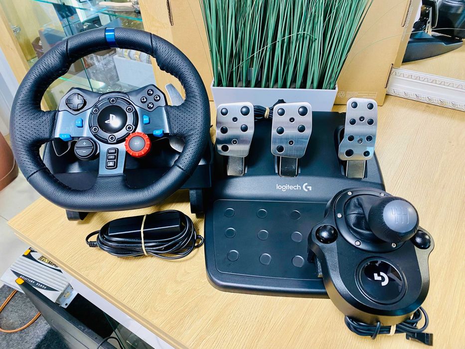 PlayStation 5 (PS5) Slim, 1TB, D-Chassis + Logitech G29 + Периферия