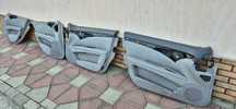 Fete de usi din piele gri mercedes w211, interior piele mercedes w211