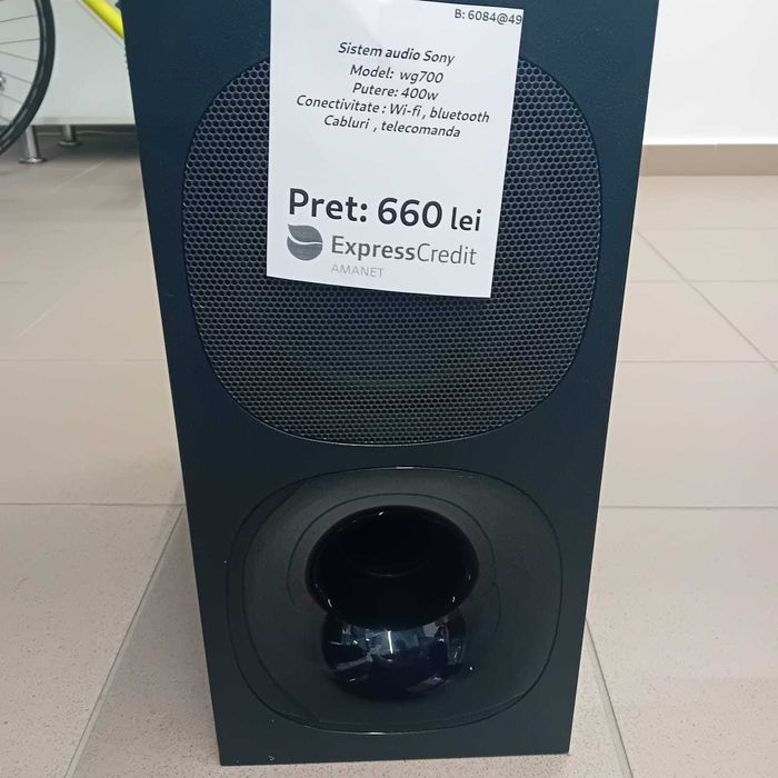 Sistem Audio Sony (ag49 Esplanada b.6084) * 2 ani garantie