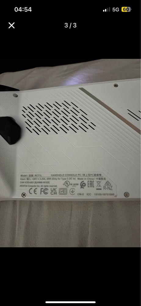 Rog Ally Z1 extreme