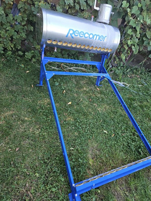 Panou solar Reecomer , inox, 15 tuburi, 120 l