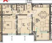 Тристаен апартамент в Мадика 819-24273