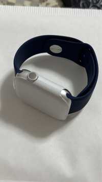 Apple Watch 9, GPS, Carcasa Silver Aluminium 45mm