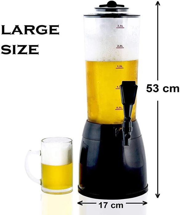 Диспансер, кула за бира или сок 4л