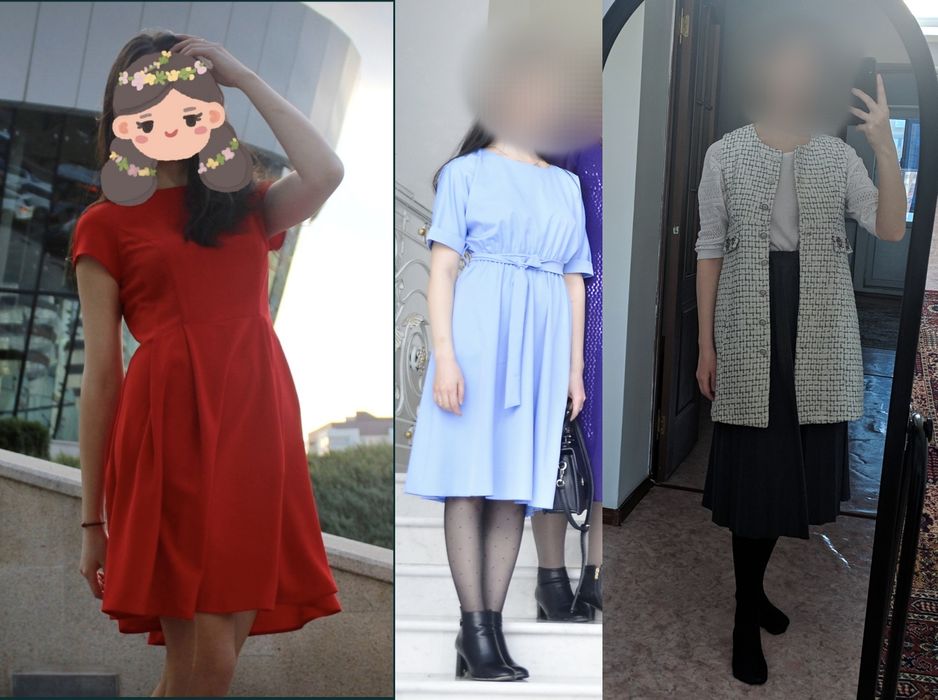 Продам платья нарядные бу